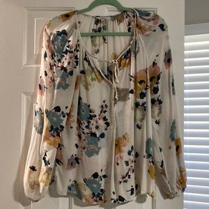 Lucky tie front shirt